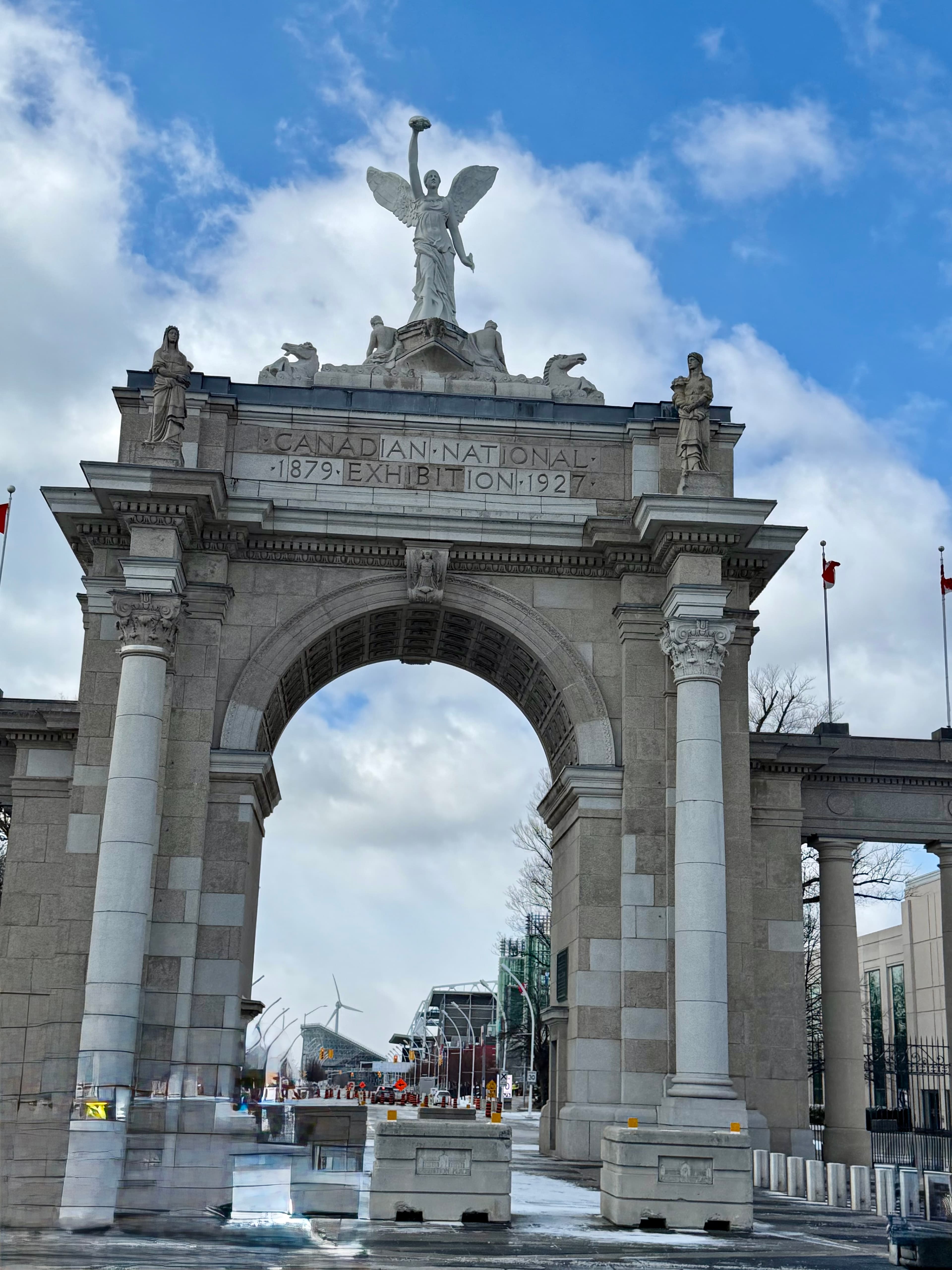 Canada winter family trip photo